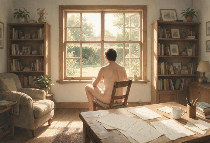 Travailler nu, sans excuse - Nu et Heureux
