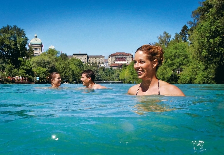 Piscine de Marzili à Berne